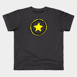 Star Icon Sketch Kids T-Shirt